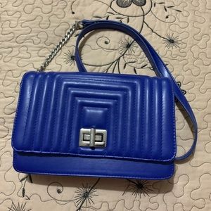 Dark blue forever 21 bag